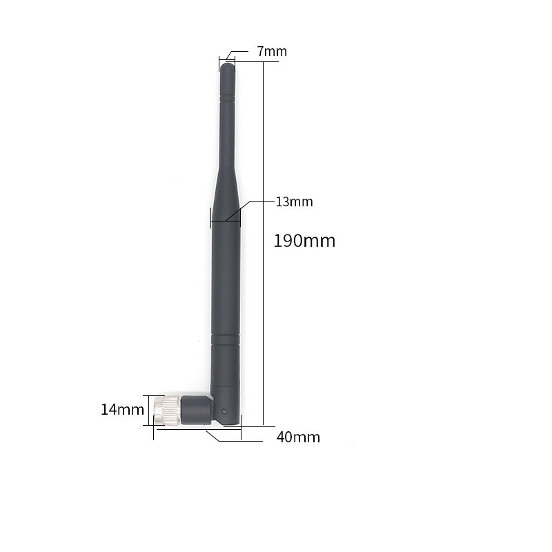 215mm SMA White Omni Directional External WiFi Antenna 2.4GHz 5GHz 6DBI Dual Band WiFi Antenna RP SMA - Image 2