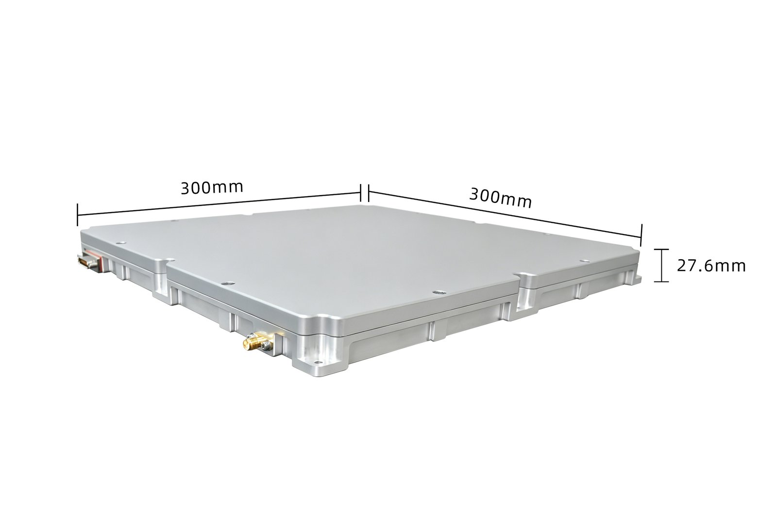 YDAJ-PX300D 300*300mm High-Performance Anti-Jamming GNSS Antenna Dual 16-Element Anti-jamming BeiDou GPS and Galileo for Use in Drones - Image 2